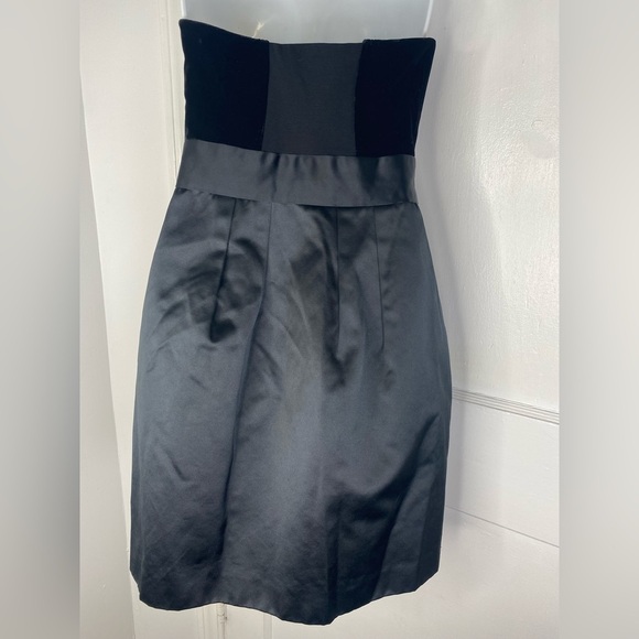 Theory Black Strapless Dress - Picture 4 of 5